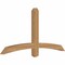 Ekena Millwork Bellingham Timber Gable Bracket, Western Red Cedar, 60"W x 30"H x 3 1/2"D x 3 1/2"F, 12/12 Pitch GBW060X30X0404BEL00SWR - alternate 5